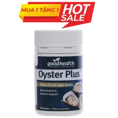 Tinh chất hàu Oyster Plus Goodhealth, Hộp 60 Viên