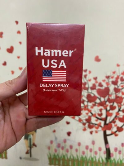 Chai xịt chống xuất tinh sớm HAMER USA hộp 1 chai 12,5ml Licodan 14%