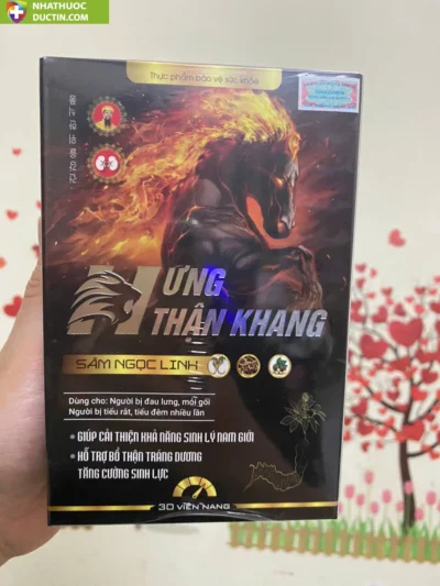 Hưng Thận Khang, hỗ trợ bổ thận, tráng dương, tăng cường sinh lý nam