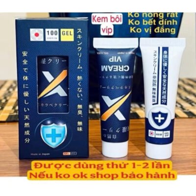 Kem Cream Vip Nhật Bản Chính Hãng – Hỗ Trợ Nam Giới Lâu Ra
