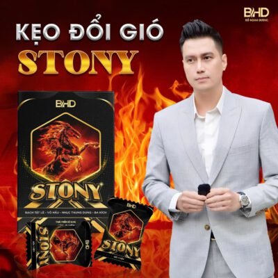 Alternative view of Kẹo Đổi Gió STONY Hỗ Trợ Tăng Cường Sinh Lý Nam Hộp 8 Viên