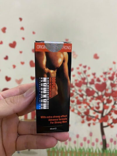 Chai Xịt Kéo Dài Thời Gian MAXMAN 45ml - Hiệu Quả Nhanh, An Toàn