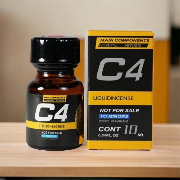 Popper C4 Yellow Chai 10ml Chính Hãng Mỹ USA PWD Tăng Hưng phấn Cho Top Bot