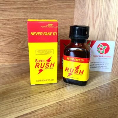 Popper Chính Hãng USA Super Rush Original 30ml – Không Fake, Chất Lượng Cao