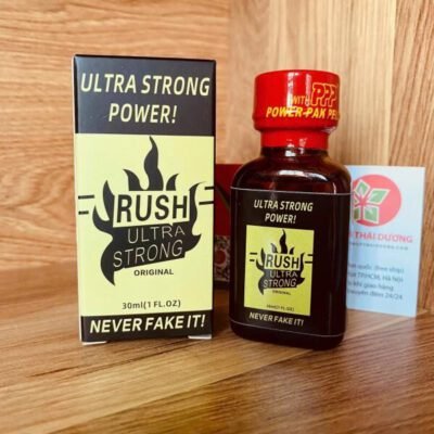 Popper RUSH ULTRA STRONG ORIGINAL 30ml Chính Hãng Mỹ PWD - Tăng Khoái Cảm Mạnh
