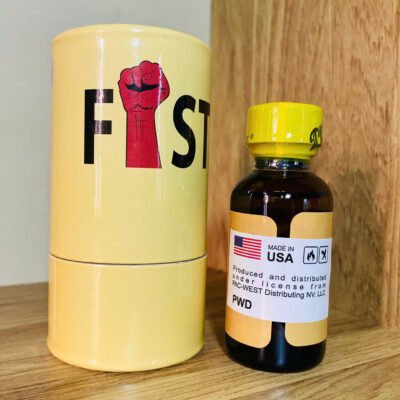 Tinh Dầu Popper Fist Vàng 30ml Kích Dục – Hàng Mỹ Chính Hãng PWD, Cực Kích Thích