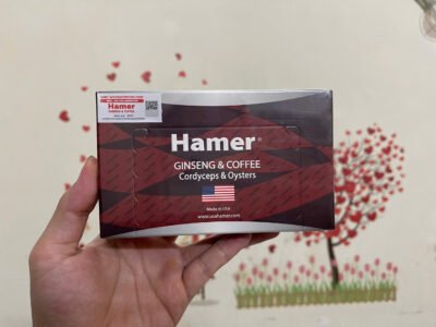 Kẹo Sâm Hamer Mỹ hộp 32 viên