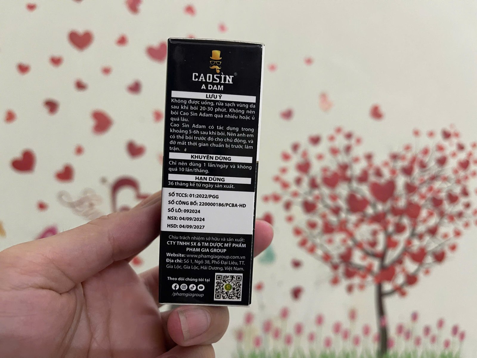Cao Sìn Adam 5ml - Ảnh 3
