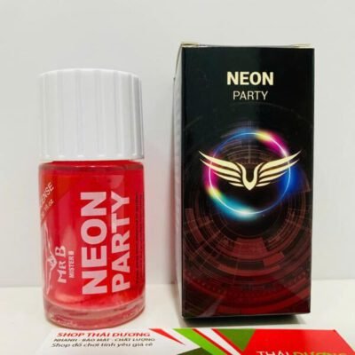 Tinh Dầu Popper PWD Neon Party Đỏ – Siêu Kích Thích, Chính Hãng 40ml Cho Cặp Đôi