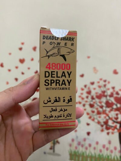 Chai Xịt Cá Mập 48000 Delay Spray – Kéo Dài Cuộc Yêu