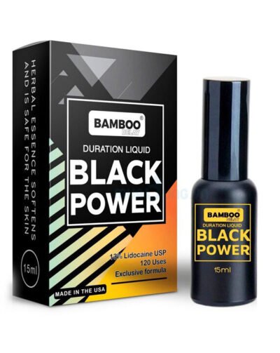 Chai xịt Bamboo Delay Black Power bí quyết kéo dài cuộc yêu