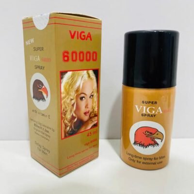 Xịt Kéo Dài Thời Gian Super Viga 60000 Đức – Chống Xuất Tinh Sớm, Chai 45ml Chính Hãng