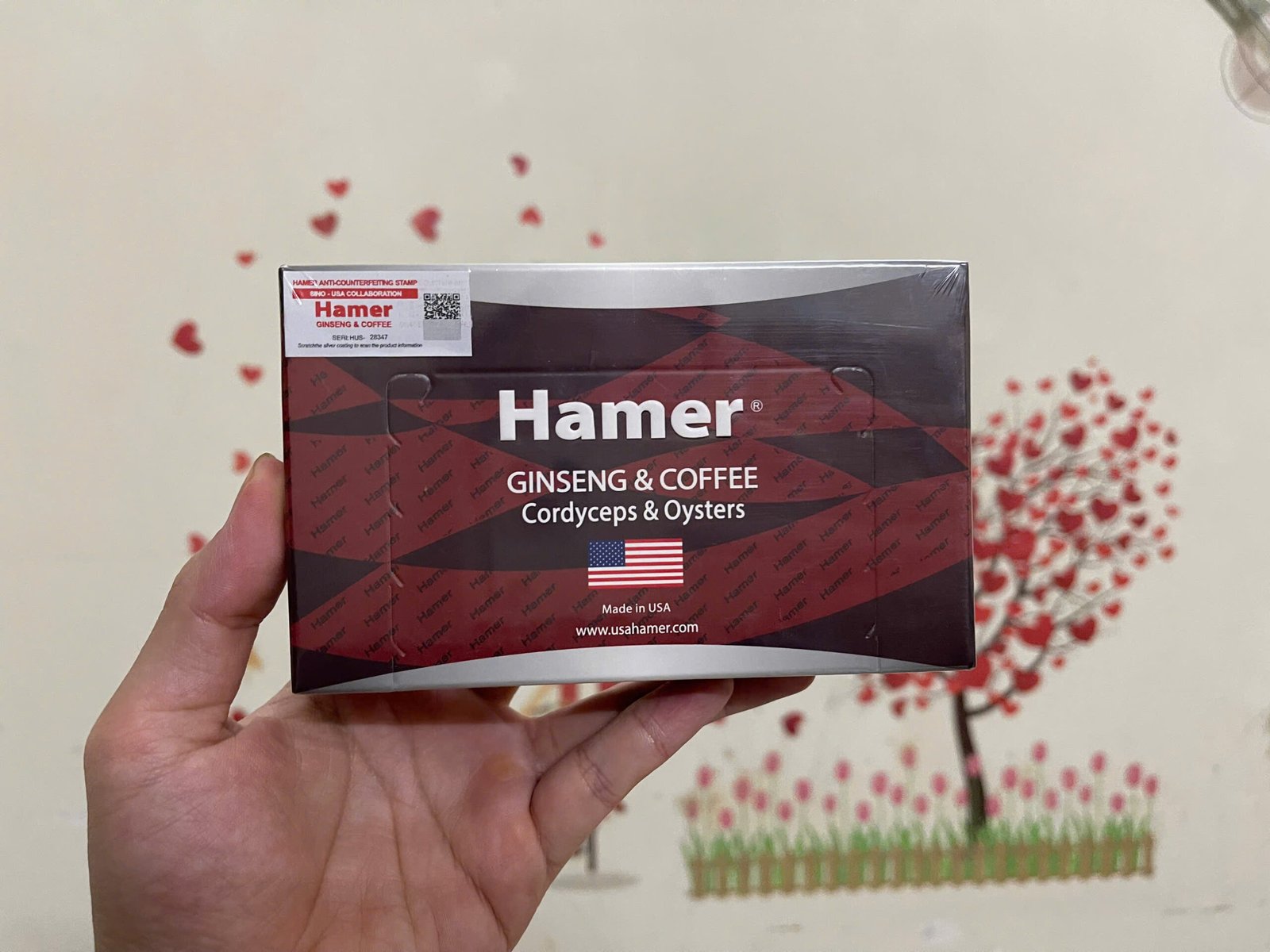 Kẹo Sâm Hamer Mỹ Chính Hãng (Mẫu Mới 2025 - Mạnh Hơn 30%)